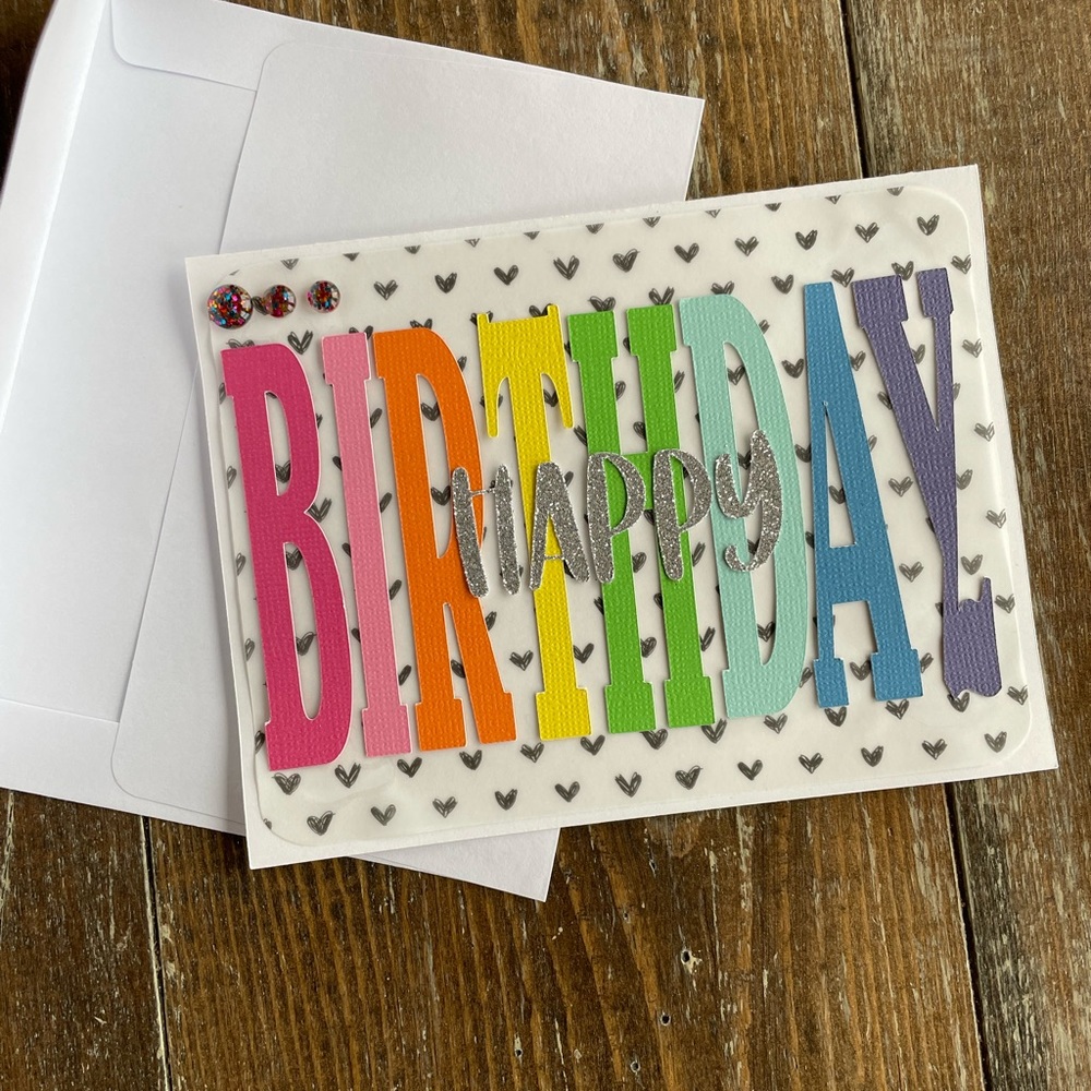 🌈 3 for $10.00 - Happy Birthday (Greeting Card)